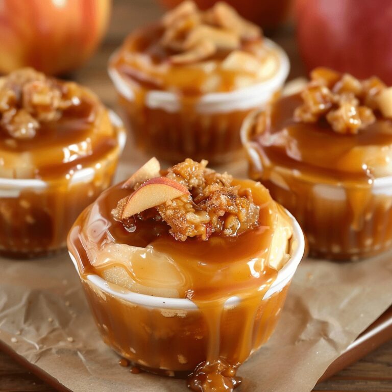 Gourmet Caramel Apple Dessert Cups Recipe