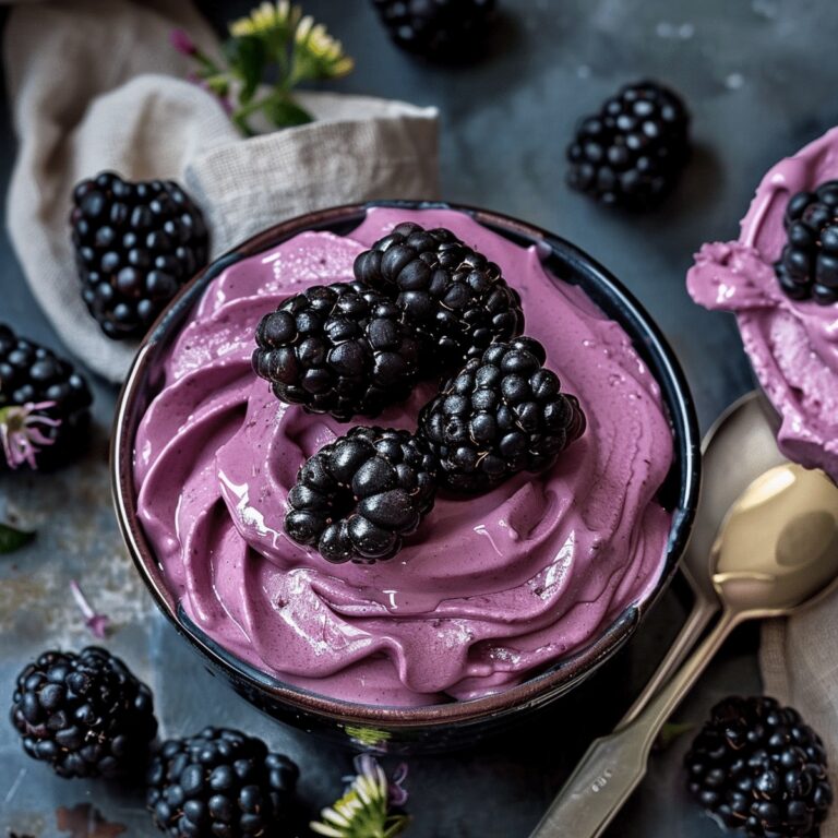 Silky Blackberry Mousse Recipe