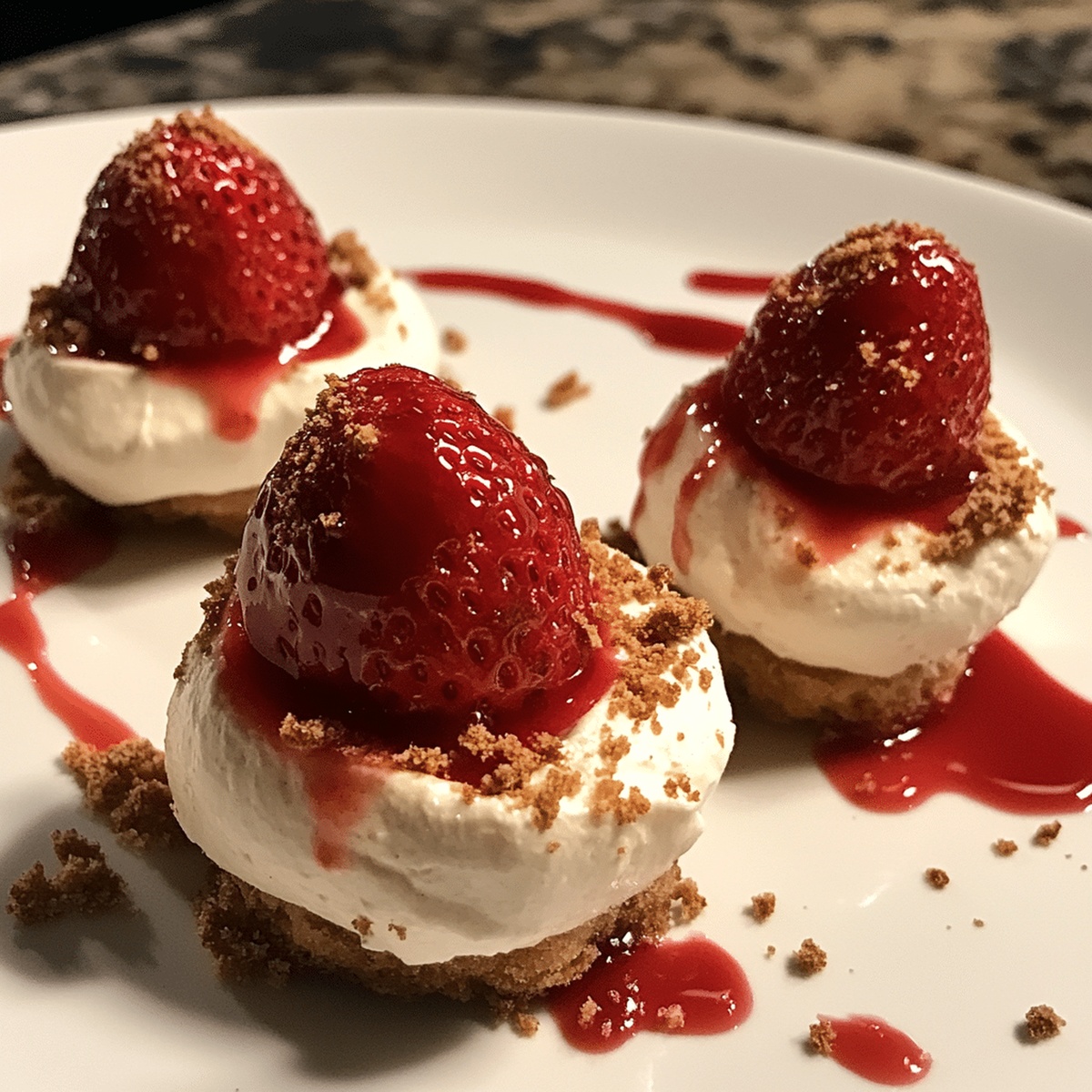 Luscious Cheesecake Deviled Strawberries Recipe