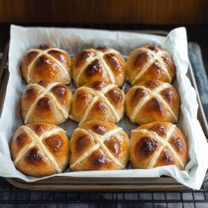 Fluffy Hot Cross Buns Recipe
