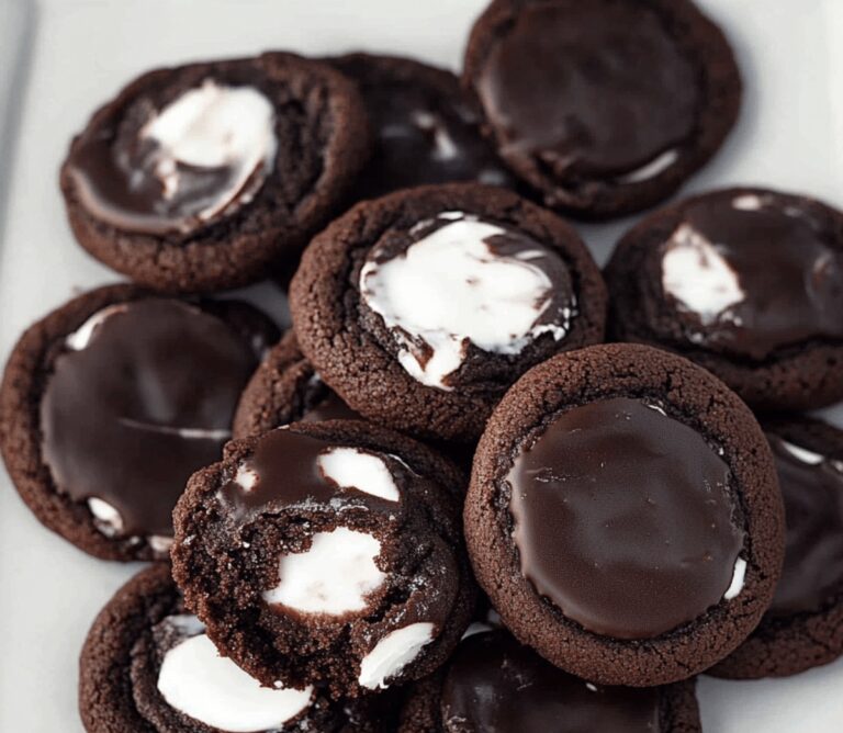 Melted Peppermint Patty Cookies Recipe
