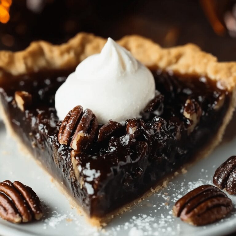 Indulgent Chocolate Bourbon Pecan Pie Recipe