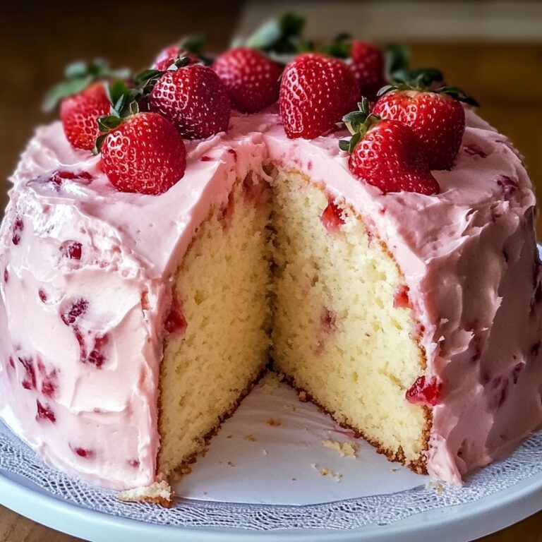 Heavenly Strawberry Cheesecake Pound Cake Recipe