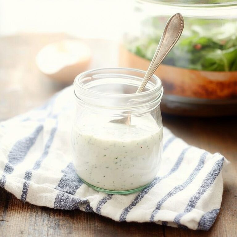 Homemade Ranch Salad Dressing Recipe