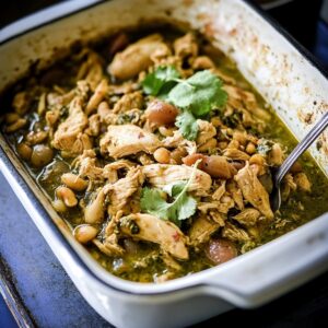 Smoked Chicken Chile Verde Recipe