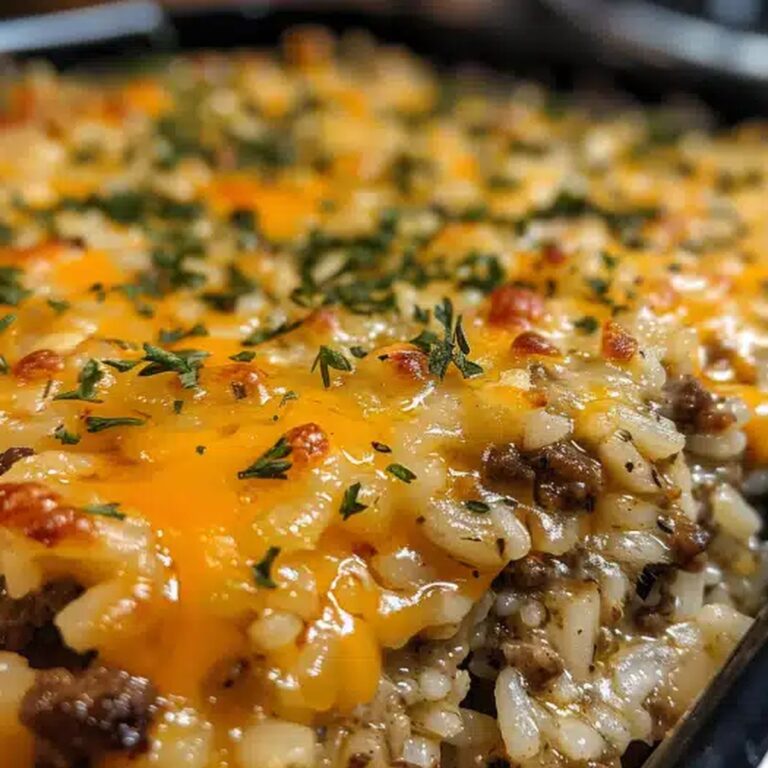 Hearty Ranch Ground Beef And Rice Casserole Recipe