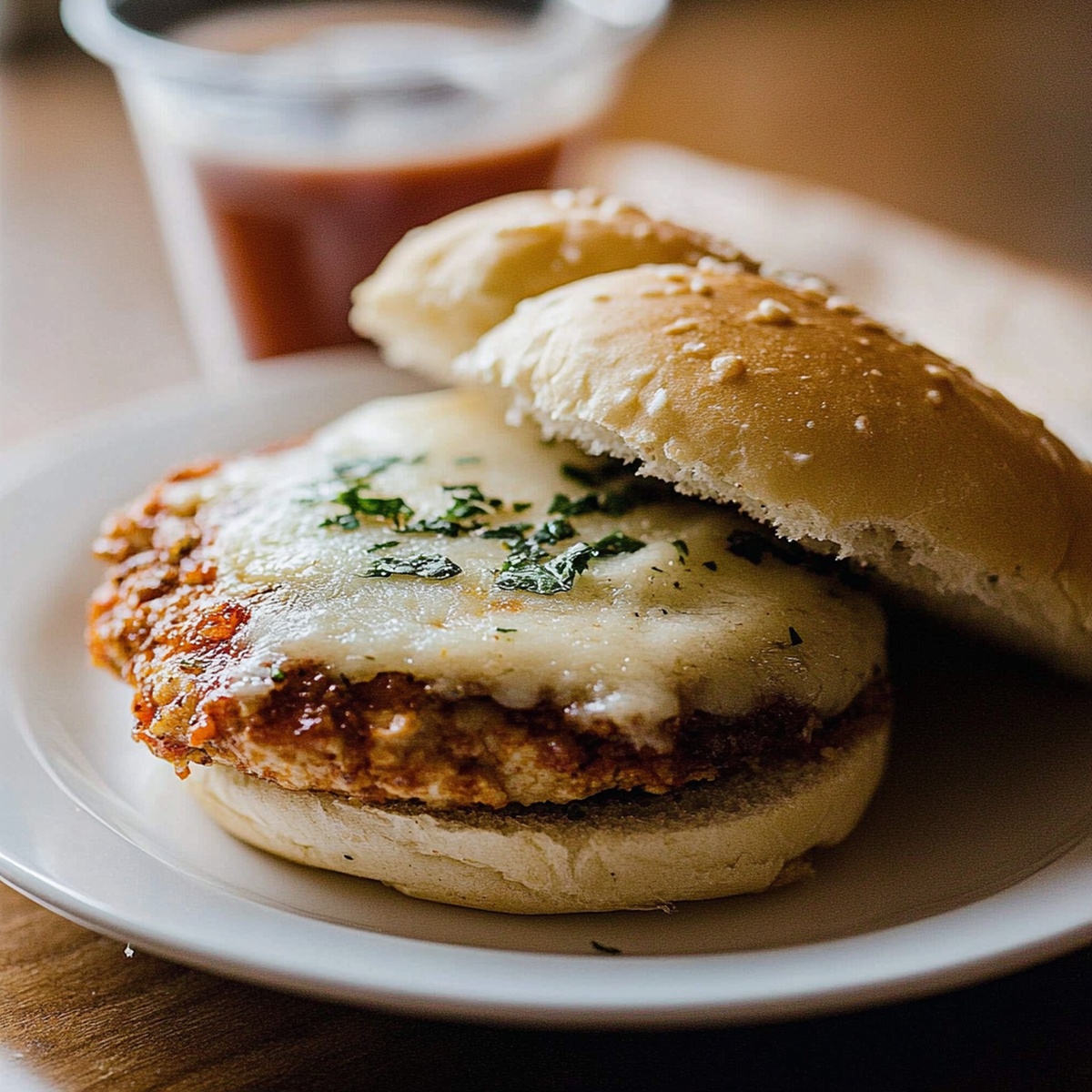 Blackstone Smashed Chicken Parmesan Sandwich Recipe