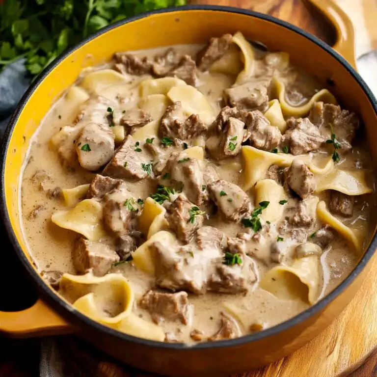 Slow Cooker Beef Stroganoff Recipe