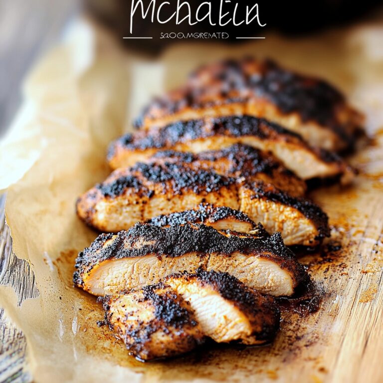 Sizzling Blackened Chicken Recipe