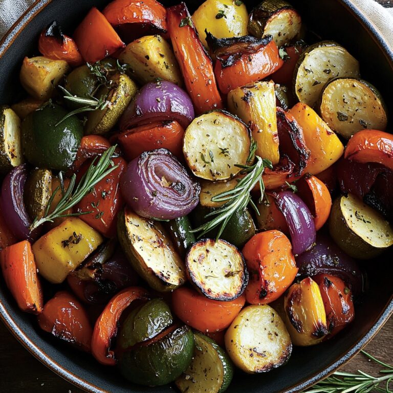 Mediterranean Roasted Vegetables Recipe