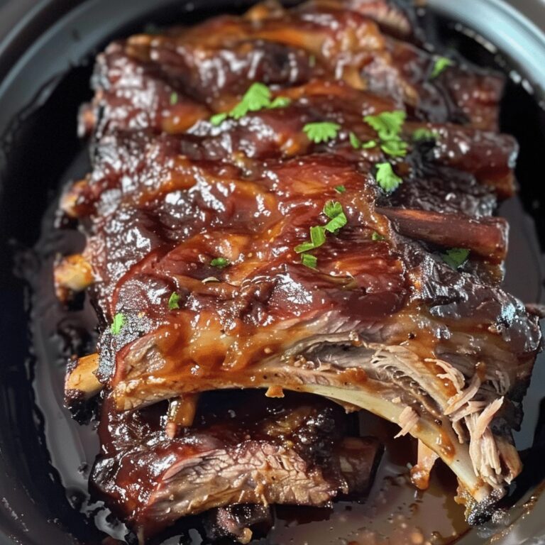 Tender Crockpot Barbecue Ribs Recipe