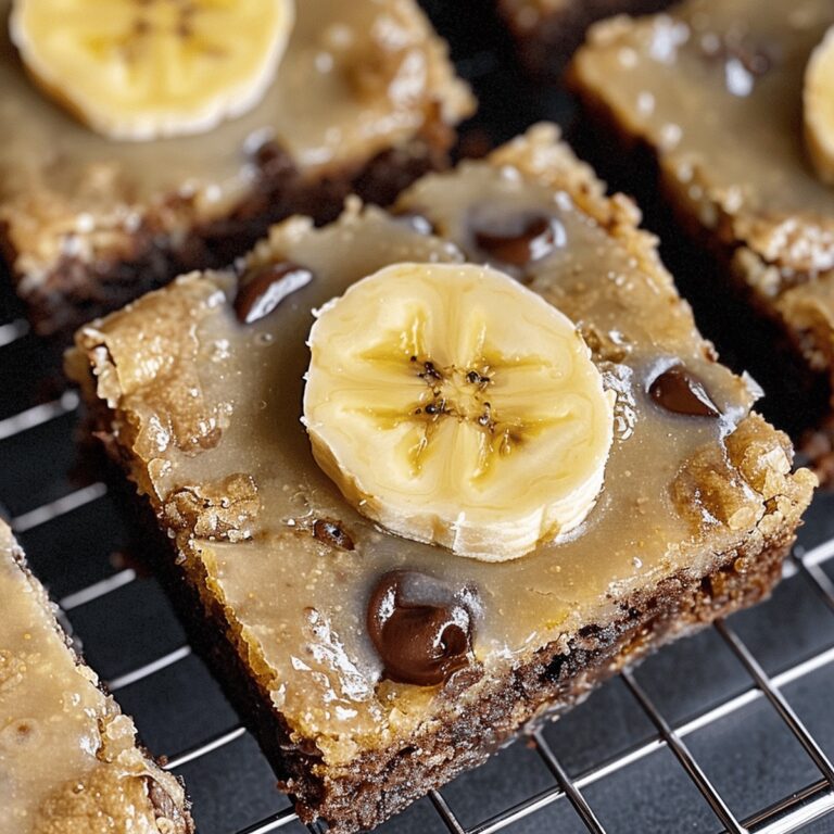 Fudgy Banana Bread Brownies Recipe