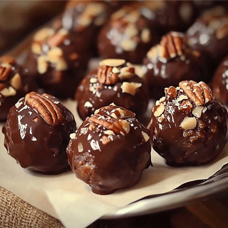 Indulgent Chocolate Pecan Pie Balls Recipe