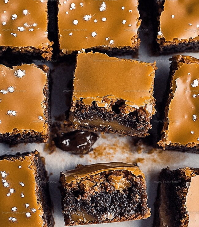 How to Assemble and Bake Pretzel Caramel Brownies