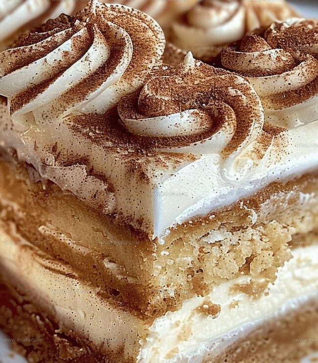 How to Prepare Cinnamon Spice Cream Cheese Cake