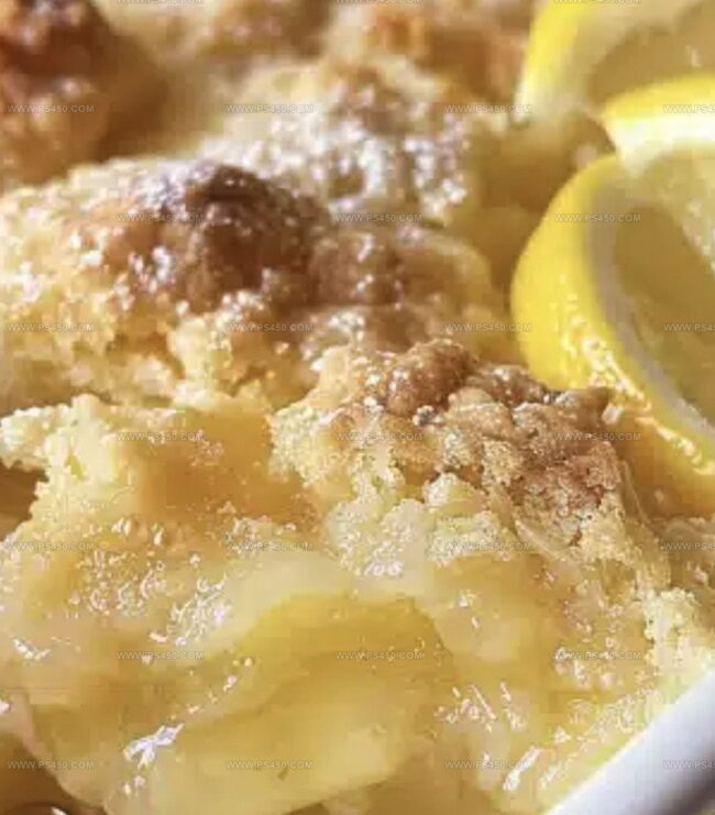 Simple Steps For Magic Lemon Cobbler