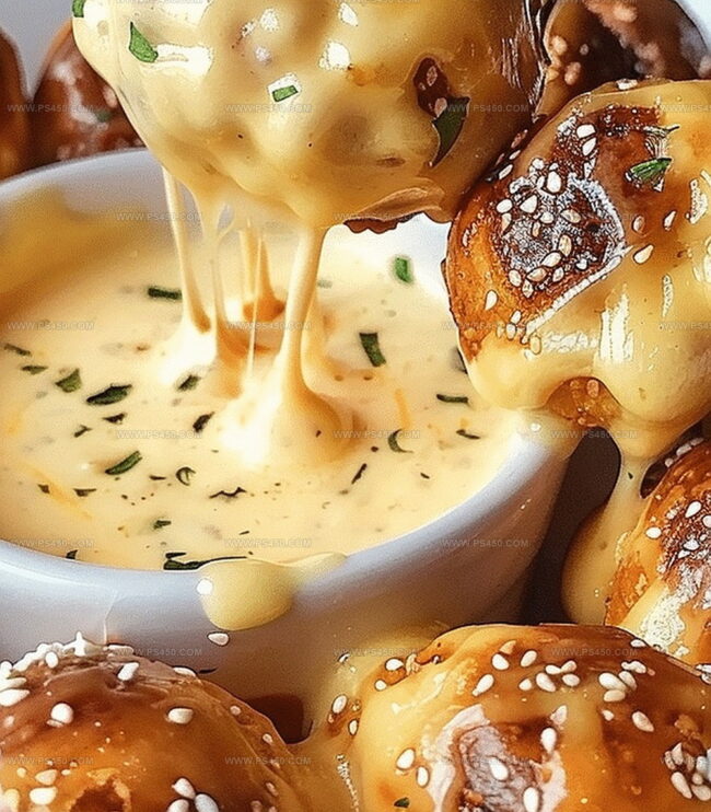 Making Pretzel Bites from Dough to Dip
