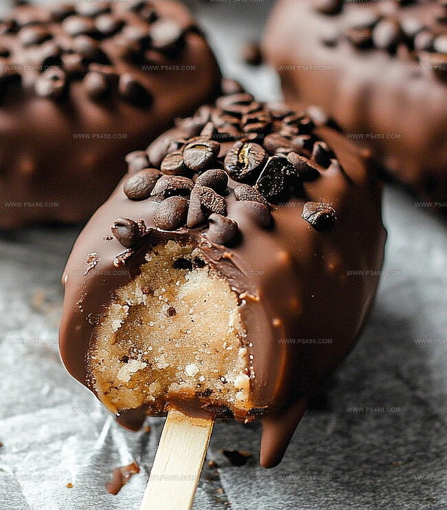 Steps To Make Vegan Coffee Chocolate Magnums