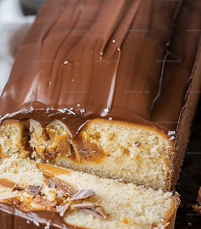 How to Bake a Super Twix Pound Cake with Layers
