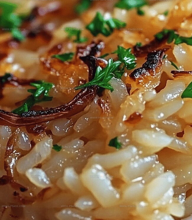 How to Combine Rice with French Onion Flavor