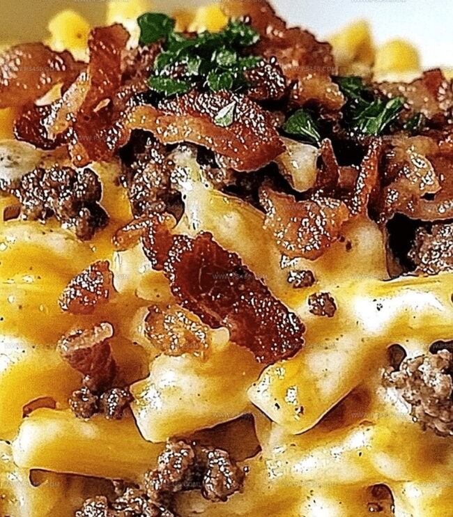Bacon Cheeseburger Pasta: How to Cook It