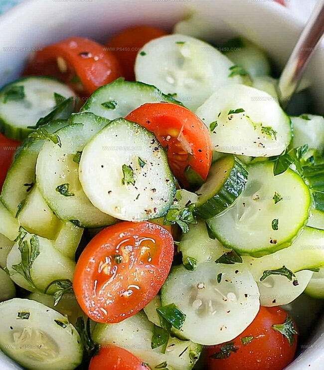 How To Make Cucumber Tomato Salad Recipe In Minutes