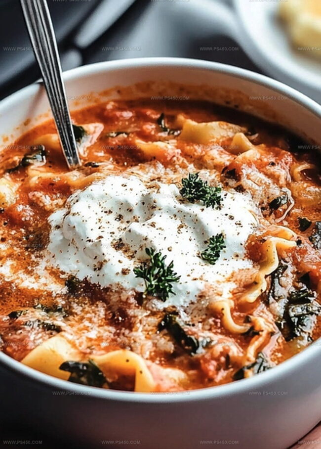 Reasons Everyone Loves Instant Pot Lasagna Soup