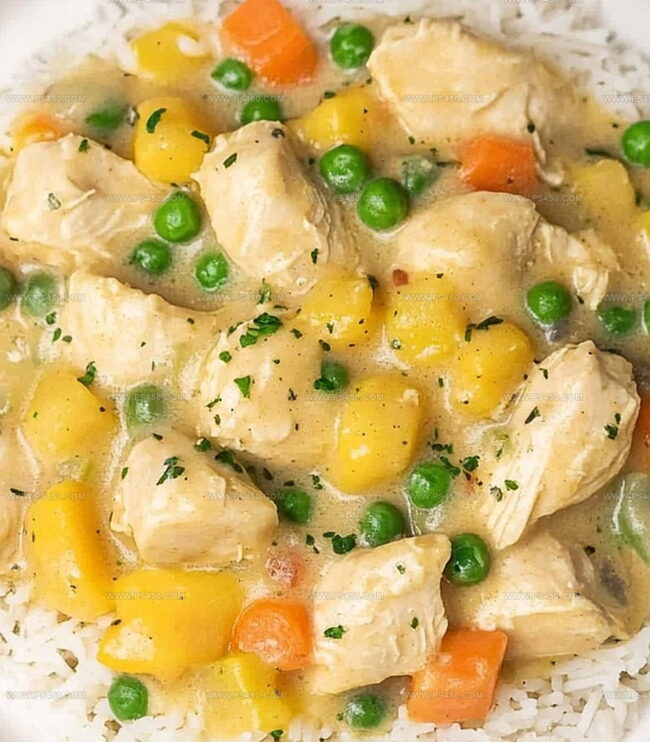 How To Make Crustless Chicken Pot Pie Step By Step