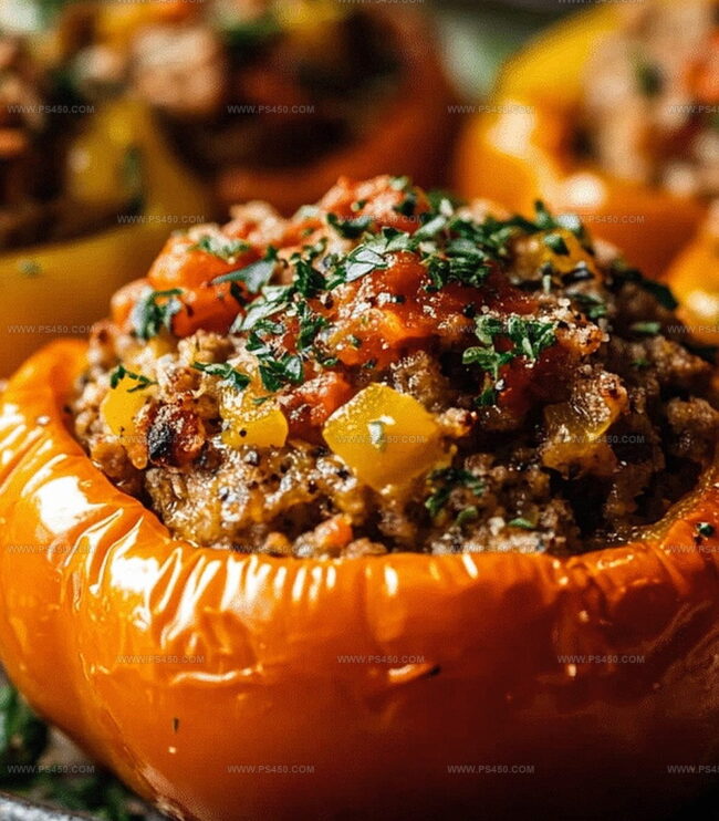 Making Stuffed Peppers from the Ground Up