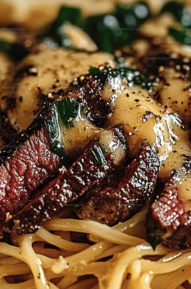 Why Garlic Butter Steak Lightning Noodles Are A Must-Try