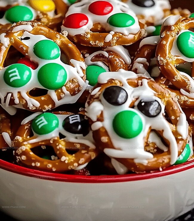 How to Bake and Assemble Pretzel M&M Hugs