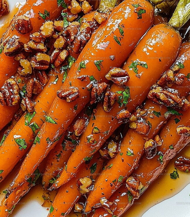 How To Make Maple Pecan Glazed Carrots