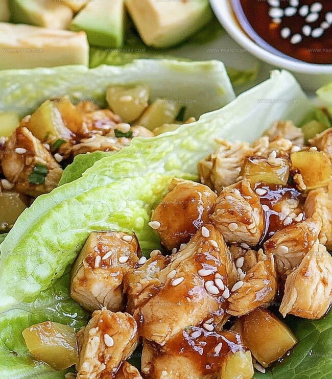 Instructions For Teriyaki Chicken Lettuce Wraps