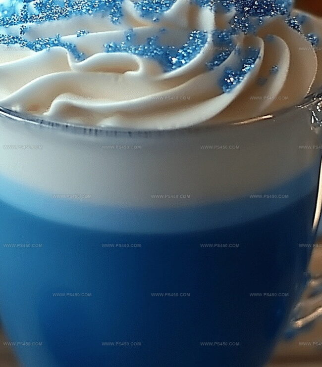 Making Frostbite Blue Christmas Cocoa