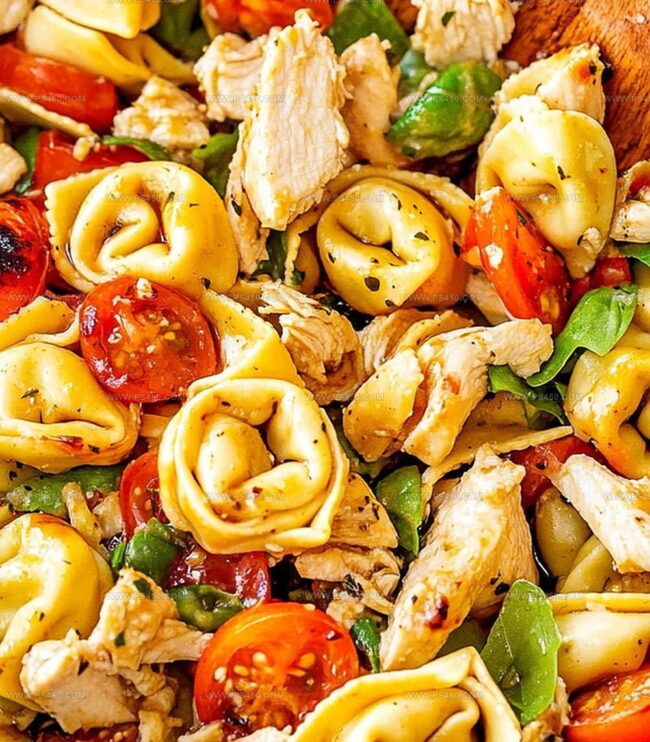 How To Toss Together Balsamic Chicken Tortellini Salad