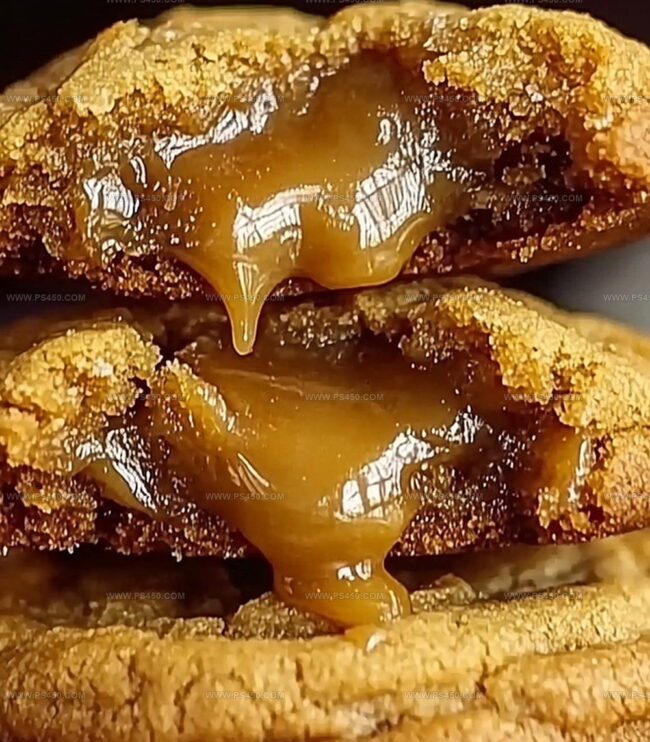 Steps To Bake Gooey Caramel-Stuffed Cookies Recipe