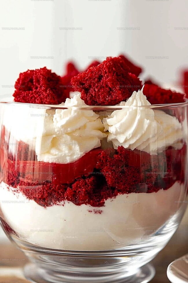 Why Red Velvet Cheesecake Trifle Is A Showstopper
