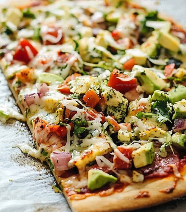 Step-By-Step Chopped Salad Pizza Assembly