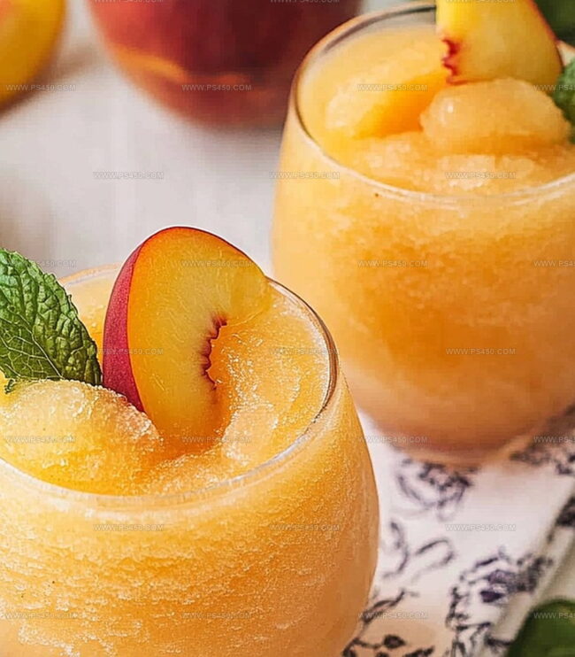 How To Blend Peach Wine Slushies