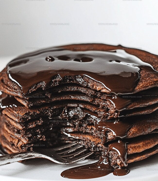 How to Make Chocolate Pancakes Fluffy