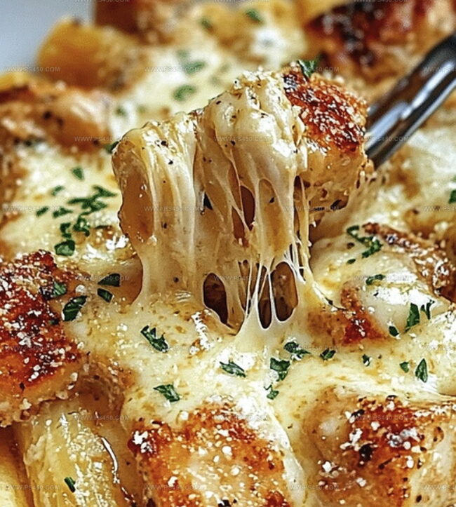 How To Prepare Creamy Garlic Butter Chicken And Rigatoni In Parmesan Sauce