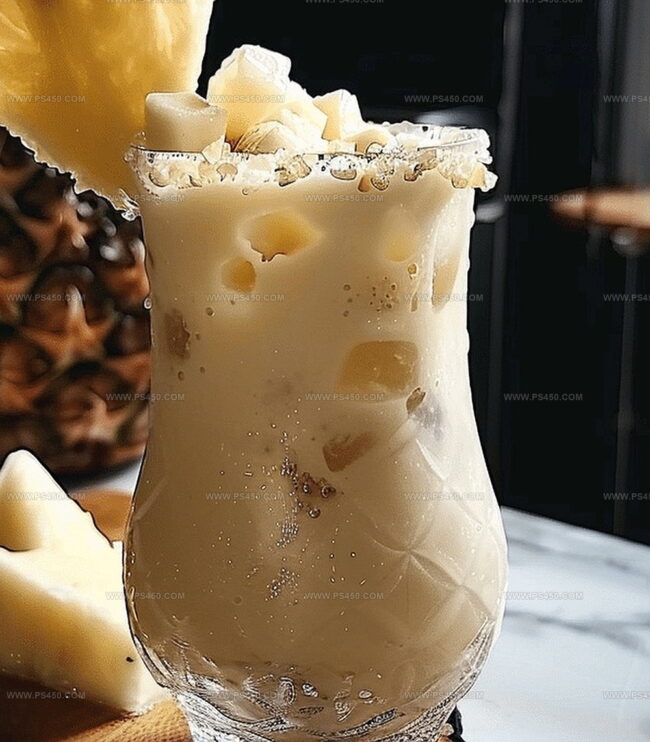 How to Mix the Perfect Cocktail Piña Colada at Home
