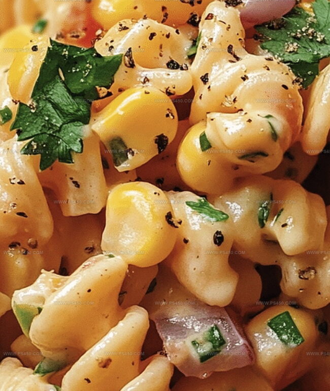 Simple Steps For Mexican Street Corn Pasta Salad