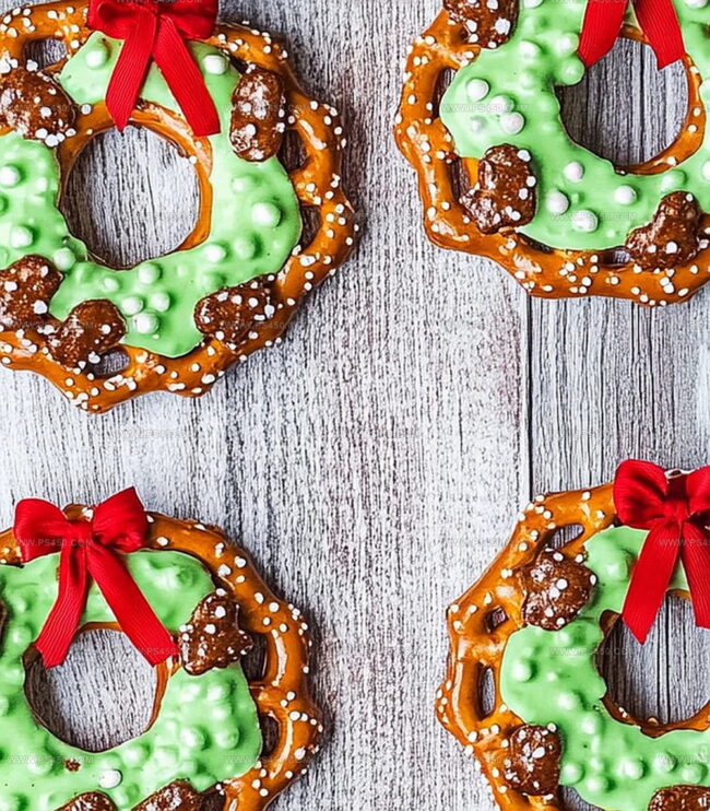 How To Put Together Pretzel Wreaths