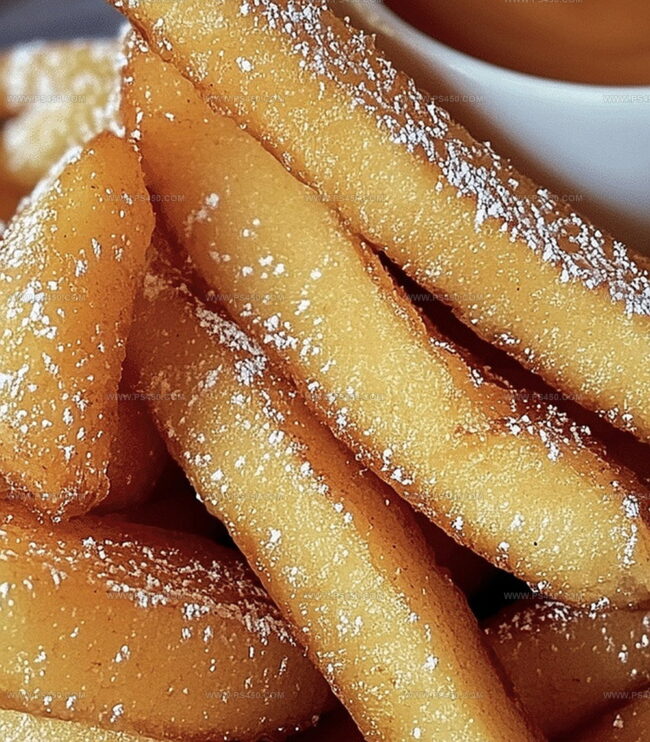 Fry These Apple Slices to Crisp