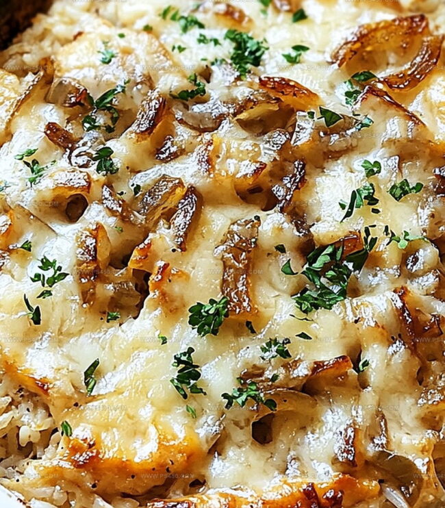 Step-By-Step Guide To French Onion Chicken Rice