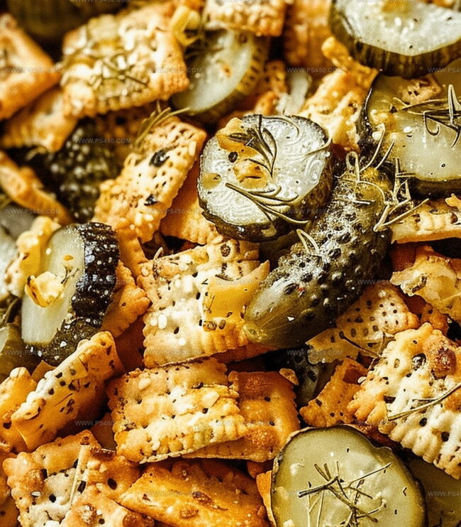 How to Make Dill Pickle Chex Mix in a Snap