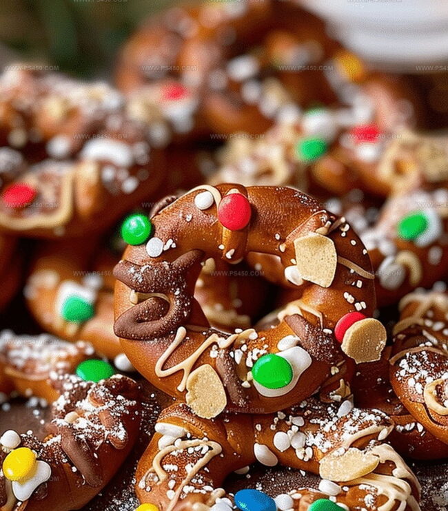 How to Assemble and Chill Christmas Pretzel Hugs