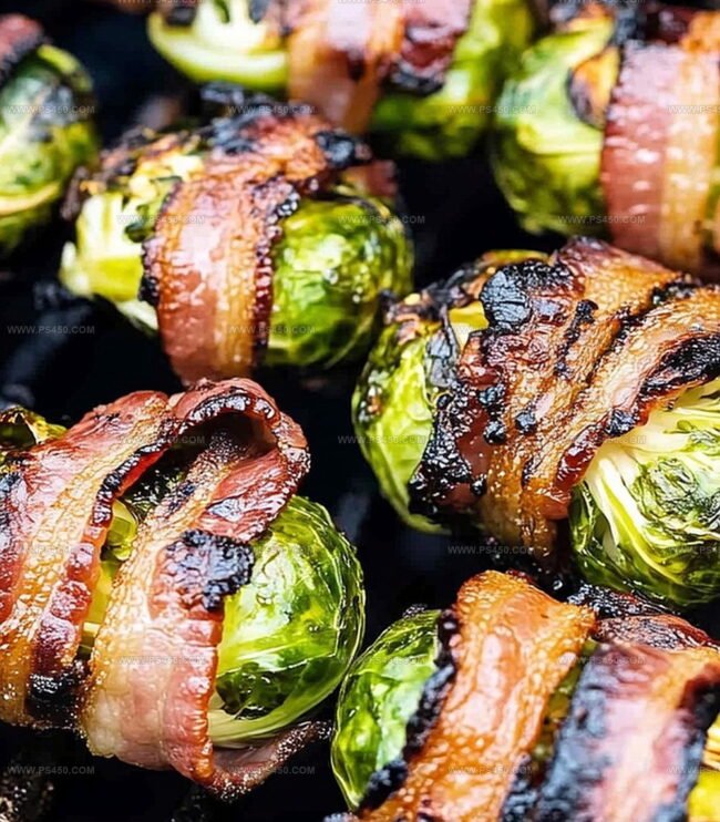 How To Grill Bacon-Wrapped Brussels Sprouts Right