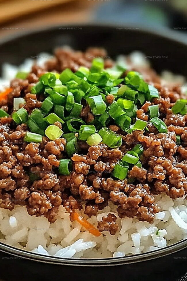 Why Korean Ground Beef Bowl Packs Bold Flavor